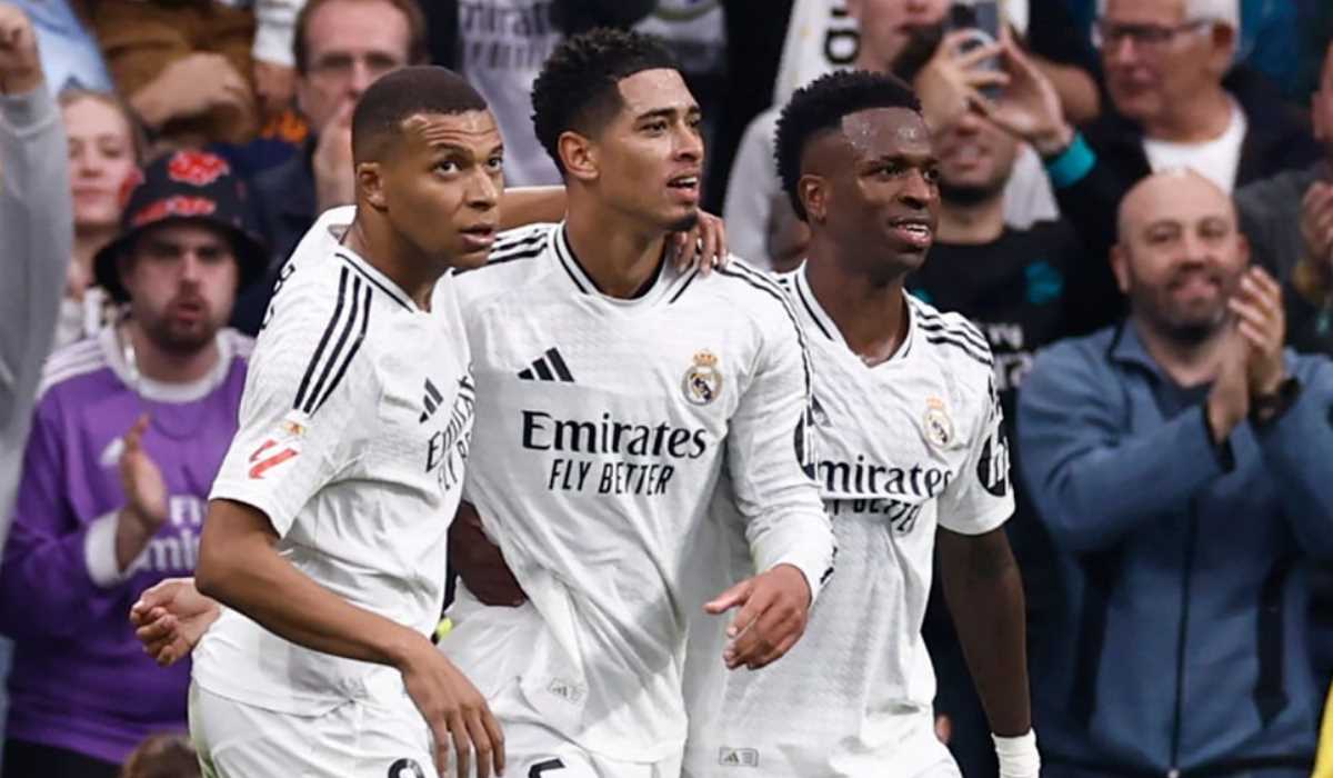 Kylian Mbappe, Jude Bellingham, dan Vinicius Junior