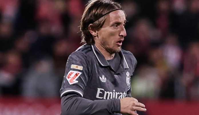 Luka Modric pemain bola Real Madrid