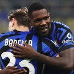 Marcus Thuram dalam sebuah laga Inter Milan