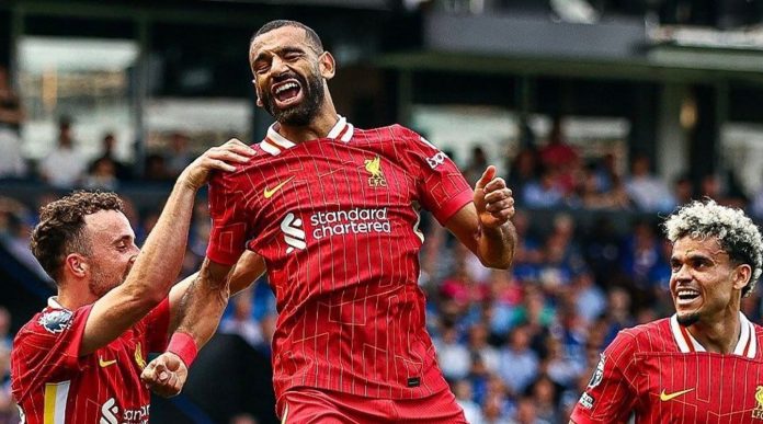 Mohamed Salah tunjukkan performa terbaiknya di Liverpool