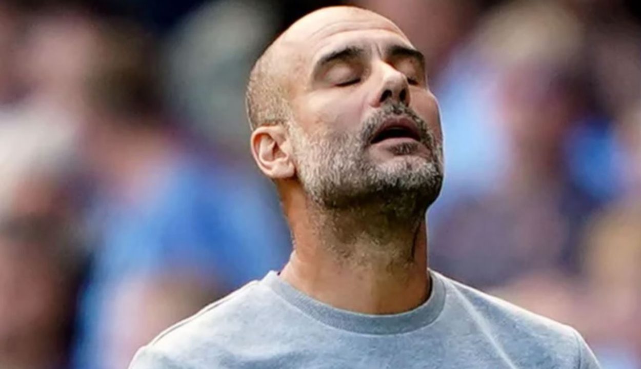 Pep Guardiola pelatih Manchester City usai laga lawan Liverpool