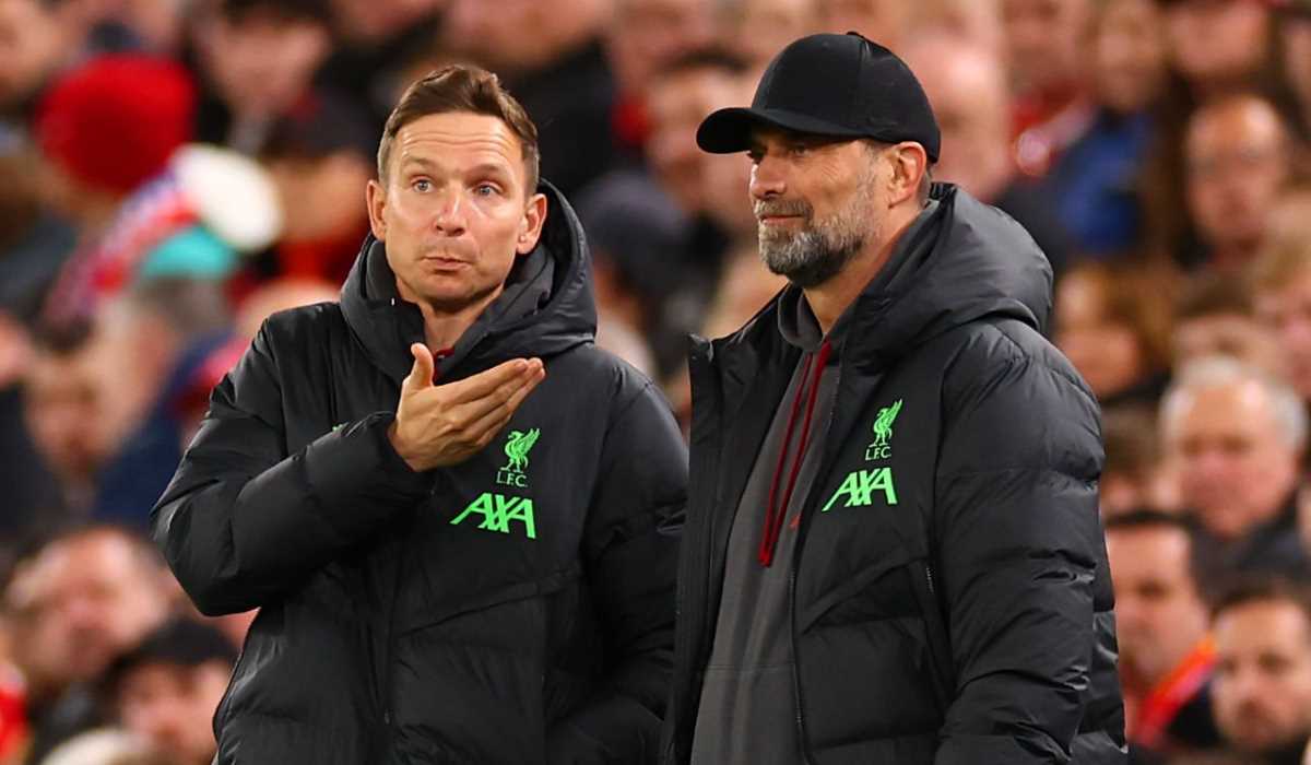 Pep Lijnders bersama Jurgen Klopp