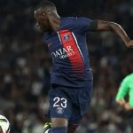Randal Kolo Muani dalam sebuah aksinya untuk PSG