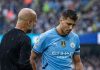 Rodri bersama Pep Guardiola - Manchester City