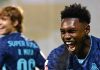 Samuel Omorodion merayakan gol untuk FC Porto