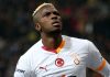 Victor Osimhen merayakan gol untuk Galatasaray