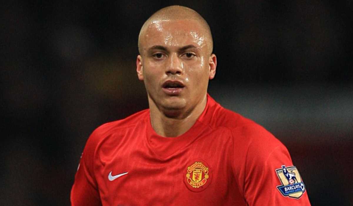 Wes Brown ketika masih membela Manchester United