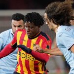 Aksi Patrick Dorgu di laga Lecce vs Lazio di Serie A