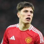 Alejandro Garnacho di laga Manchester United vs Brighton