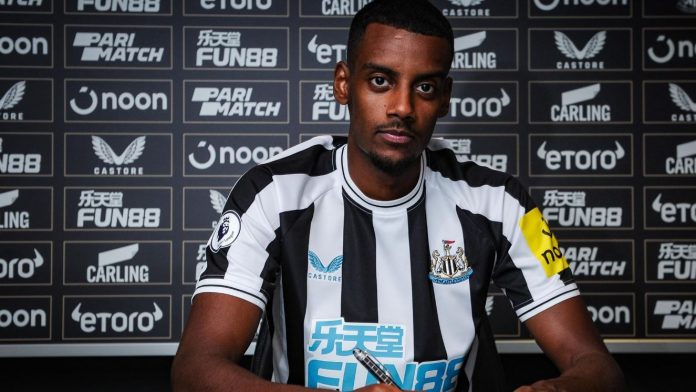 Alexander Isak perpanjang kontra di Newcastle United