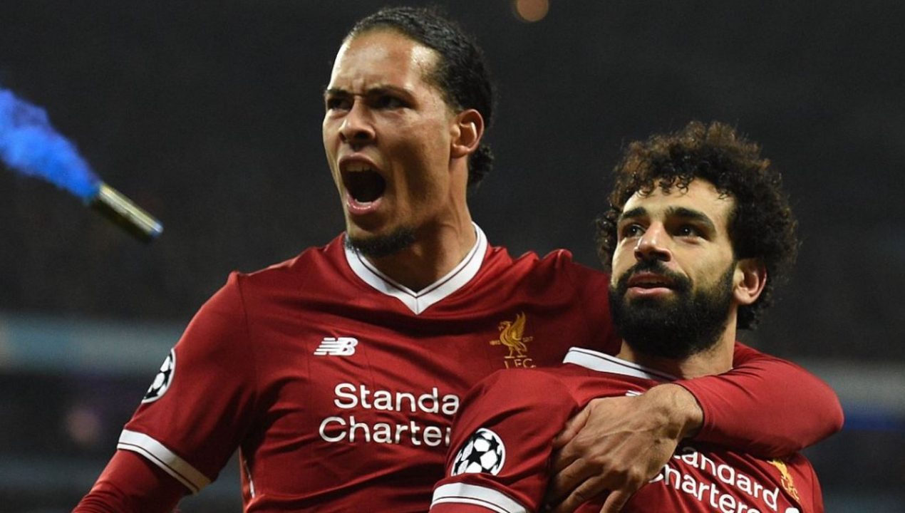 Bintang Liverpool Vorgil Van Dijk dan Mohamed Salah