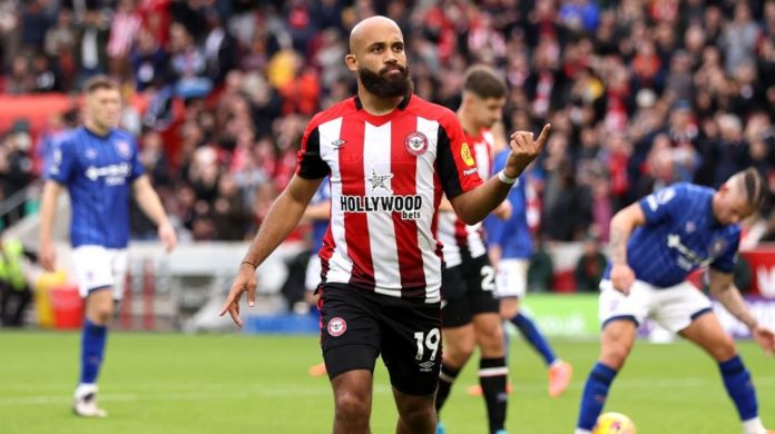 Bryan Mbeumo pemain Brentford