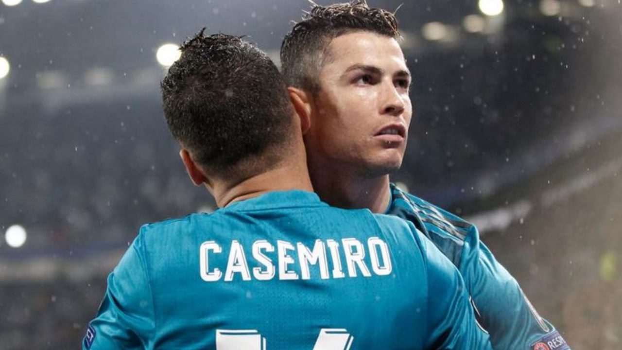 Cristiano Ronaldo dan Casemiro