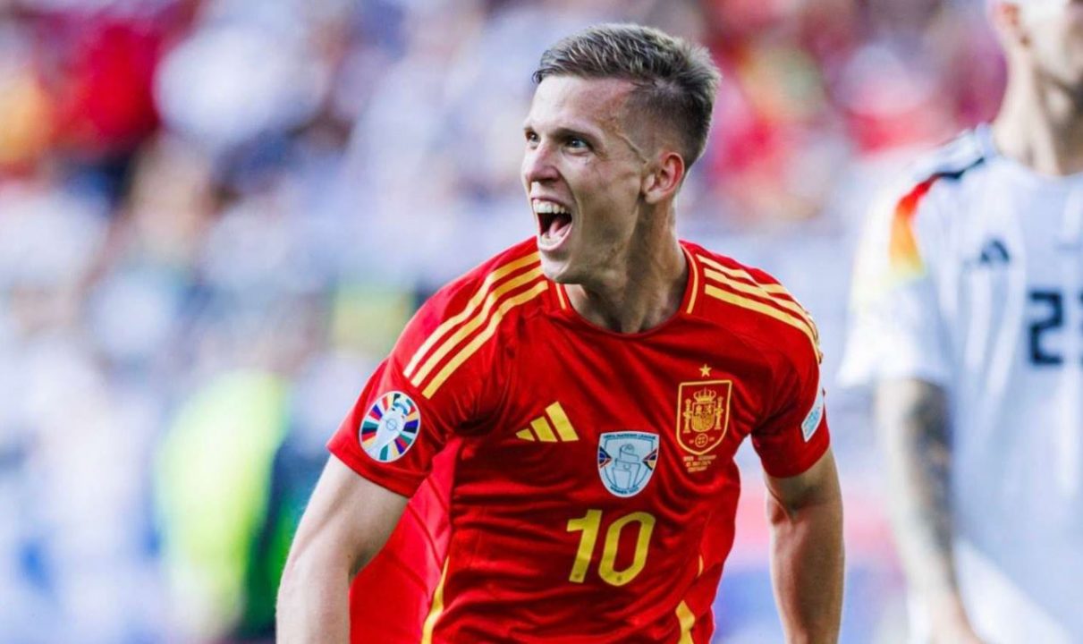 Dani Olmo pemain sepak bola asal Spanyol