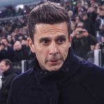 Ekspresi Thiago Motta di laga Juventus vs AC Milan di Serie A