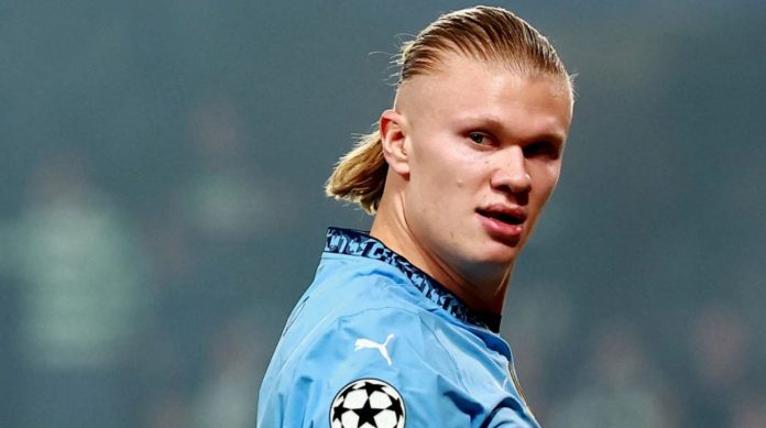 Erling Haaland pemain Manchester City