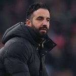 Gestur Ruben Amorim di laga Manchester United vs Arsenal di Piala FA