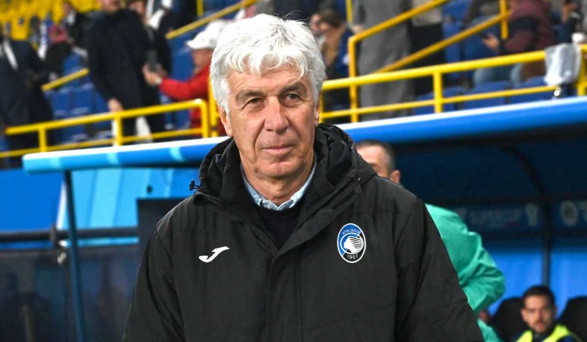 Gian Piero Gasperini di laga Piala Super Italia