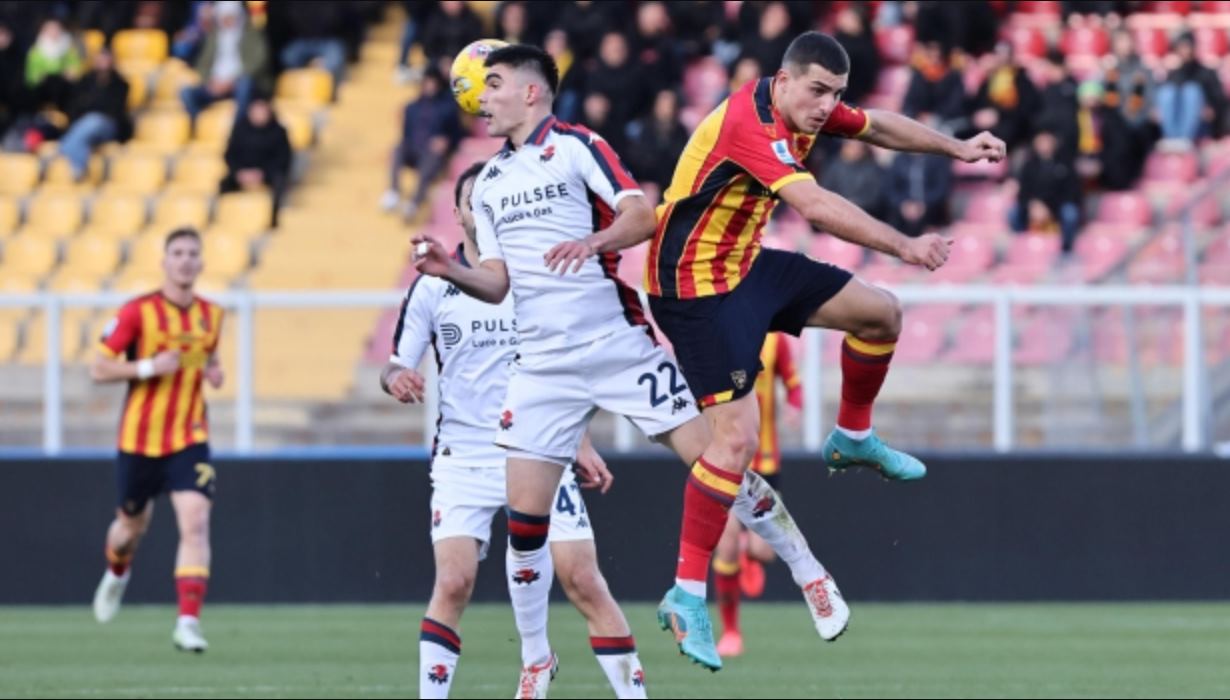 Hasil Lecce vs Genoa - Liga Italia 2024-2025