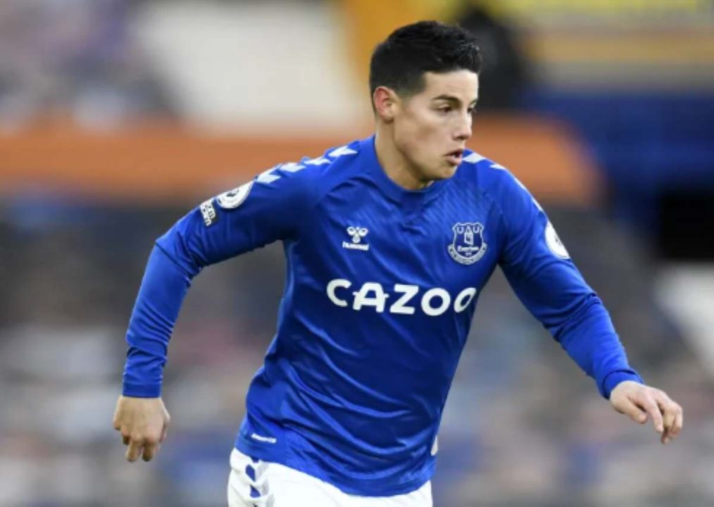 James Rodriguez ketika masih jadi idola di Everton