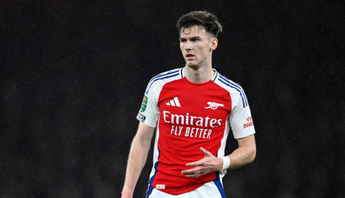 Kieran Tierney pemain Arsenal