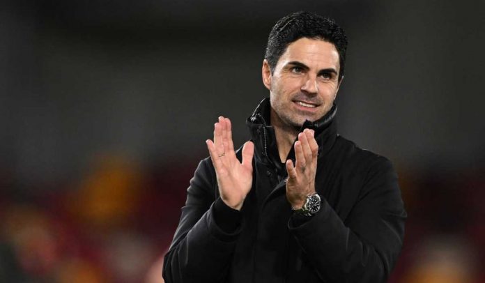 Mikel Arteta usai laga Arsenal vs Brentford