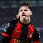 Milos Kerkez dalam pertandingan Bournemouth di kandang Chelsea di Premier League