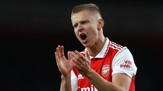 Oleksandr Zinchenko pemain Arsenal