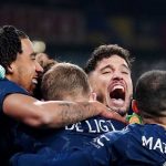 Para pemain Manchester United rayakan kemenangan atas Arsenal di Piala FA