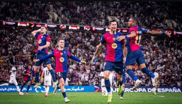 Barcelona Juara Piala Super Spanyol 2025, Kalahkan Los Blancos Dengan ...