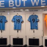 Ruang ganti skuad Manchester City 2022