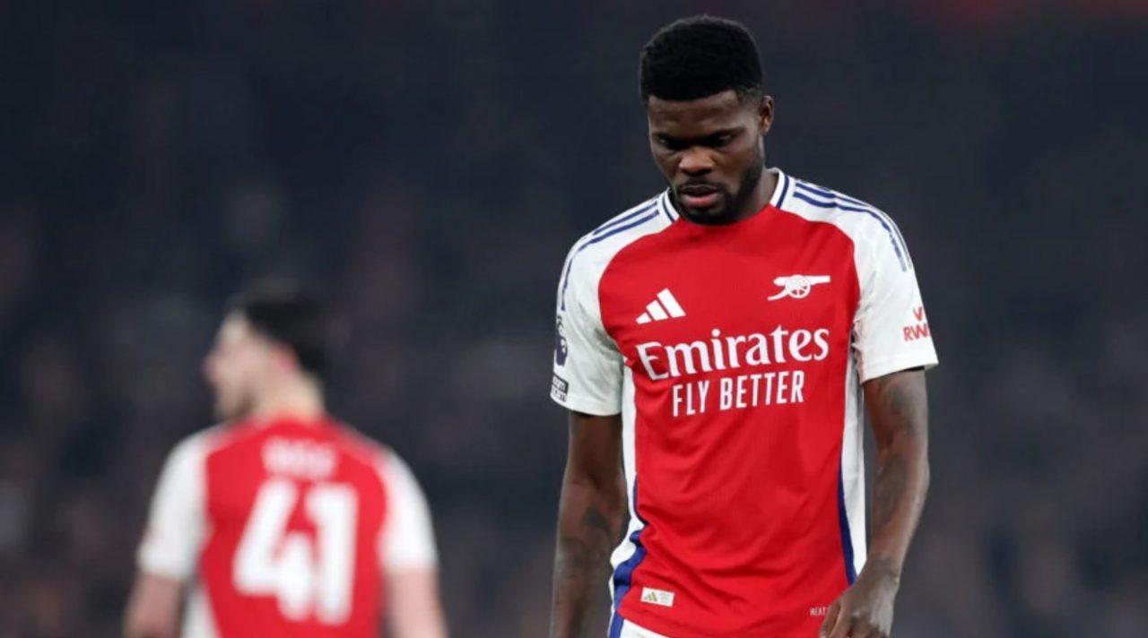 Thomas Partey pemain Arsenal