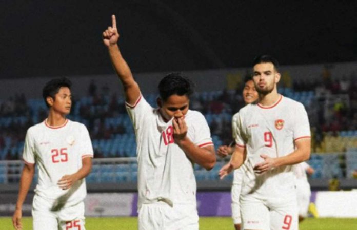 Timnas Indonesia U20 kalahkan India U20