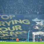 Banner fans Manchester City ejek Vinicius Junior