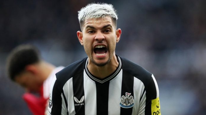 Bruno Guimaraes pemain Newcastle United