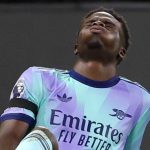 Bukayo Saka mengalami cedera di laga kontra Crystal Palace