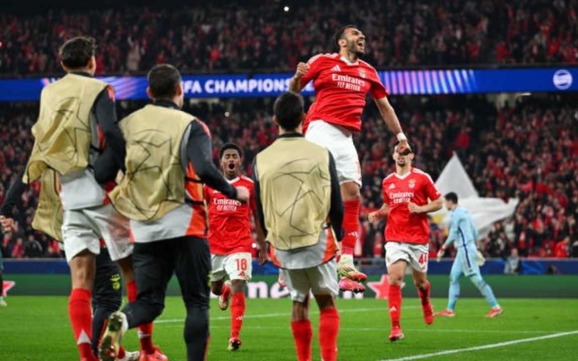 Hasil Benfica vs Monaco di Liga Champions