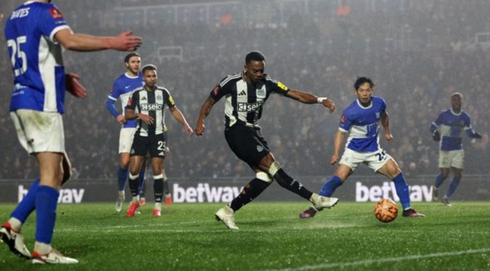 Hasil Birmingham vs Newcastle United skor 2-3 di Piala FA 2024-2025