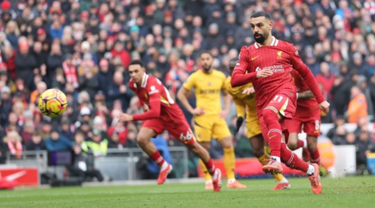 Hasil Liverpool vs Wolverhampton di Liga Inggris 2024-2025