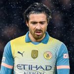 Jack Grealish di laga Paris Saint-Germain vs Manchester City