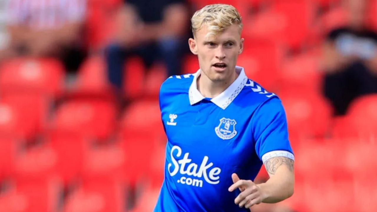 Jarrad Brantwhite pemain Everton