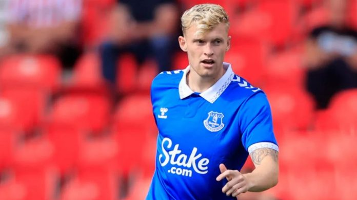 Jarrad Brantwhite pemain Everton