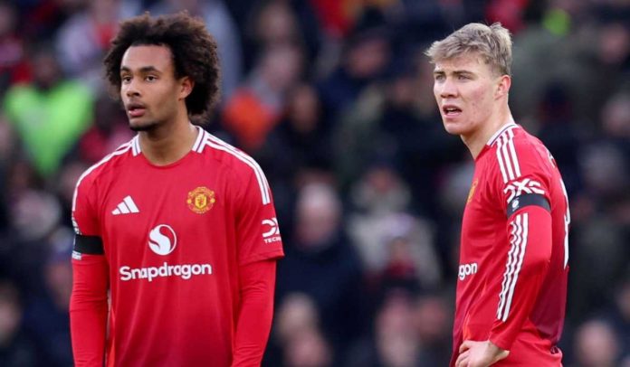 Joshua Zirkzee dan Rasmus Hojlund belum maksimal untuk Manchester United