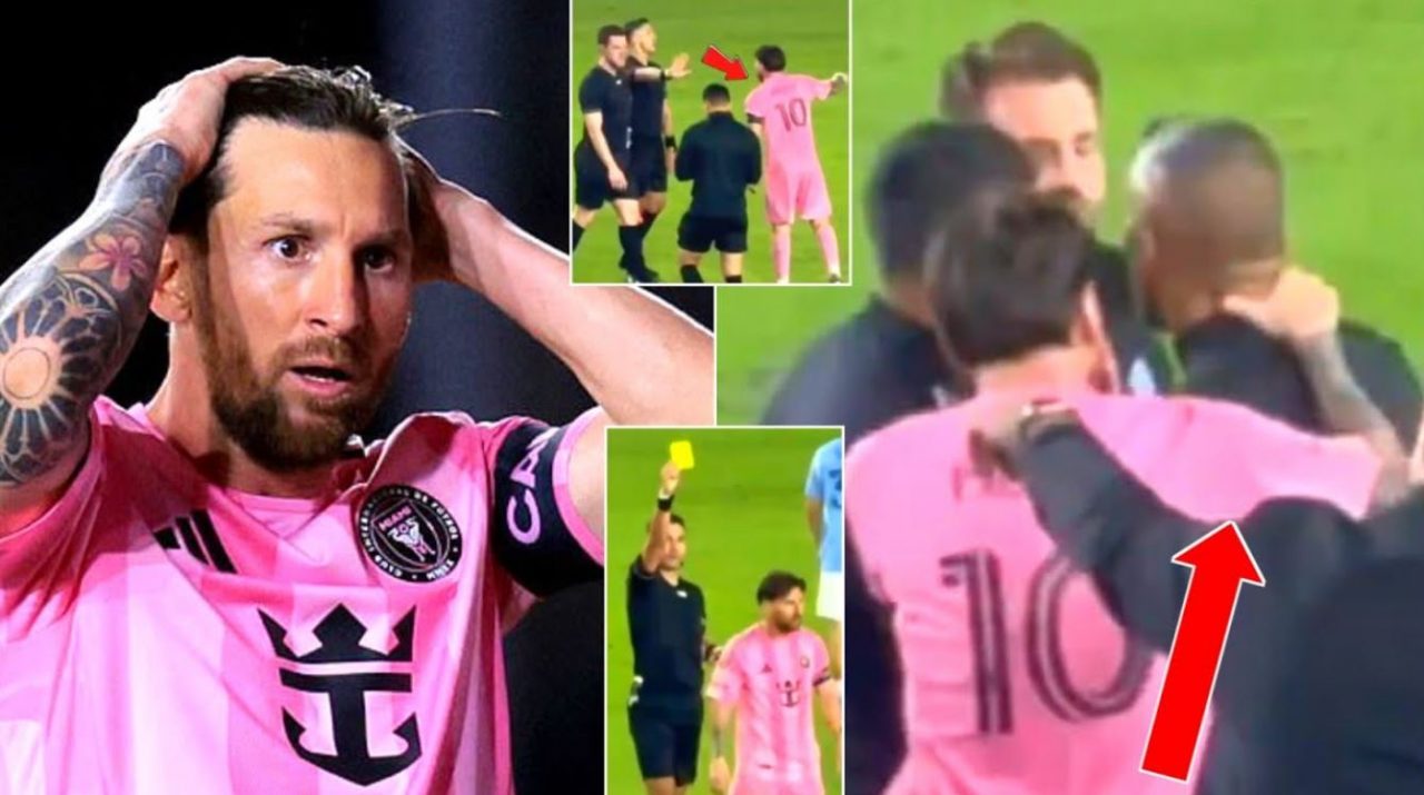 Lionel Messi - Inter Miami - kena hukuman