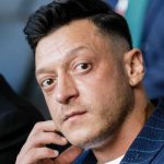 Mesut Ozil saat menyaksikan laga Euro 2024 antara Belanda vs Turki
