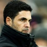 Mikel Arteta di laga Arsenal vs Newcastle United