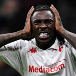 Moise Kean menyesali peluang di laga Inter Milan vs Fiorentina