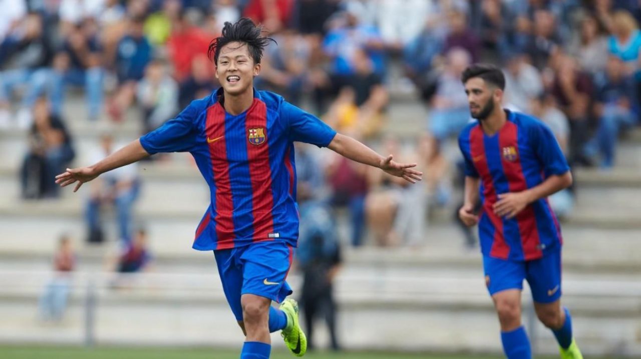 Seung-woo Lee mantan wonderkid Barcelona