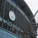Stadion Etihad tampak dari luar