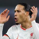 Virgil van Dijk di laga Aston Villa vs Liverpool